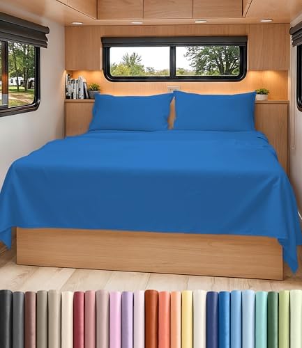 Short Queen Size 4 Piece Bed Sheet Set by CGKUnlimited