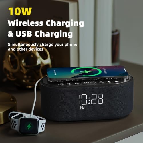 Sound Machine Alarm Clock for Bedrooms - Image 4