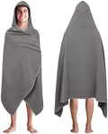 COTTON CRAFT Hooded Bath Towel for Adults – 100% Cotton Waffle Weave Towel by COTTONCRAFT