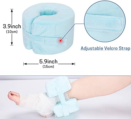SWISSELITE Foot Elevation Pillow Ankle Heel Protector Wedge Foot Support - Image 2