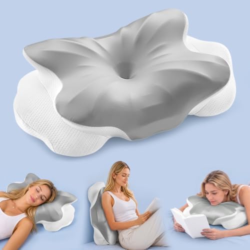 Sweetcrispy Cooling Silk Ergonomic Cervical Pillow by Sweetcrispy