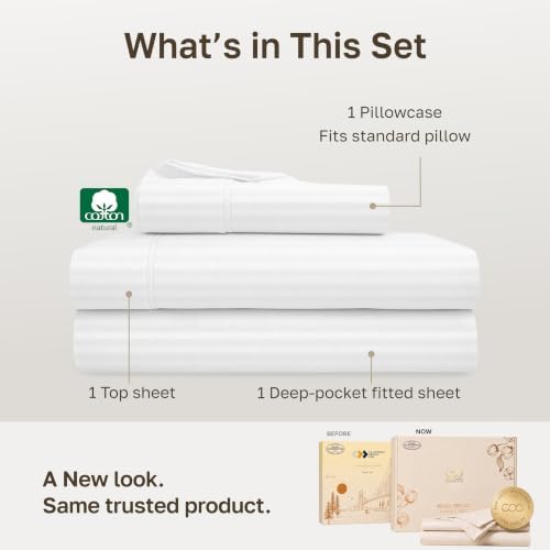 California Design Den Soft 100% Cotton Extra Long Twin Sheets - Image 3