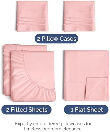 Split King Size 5 Piece Sheet Set - Image 2