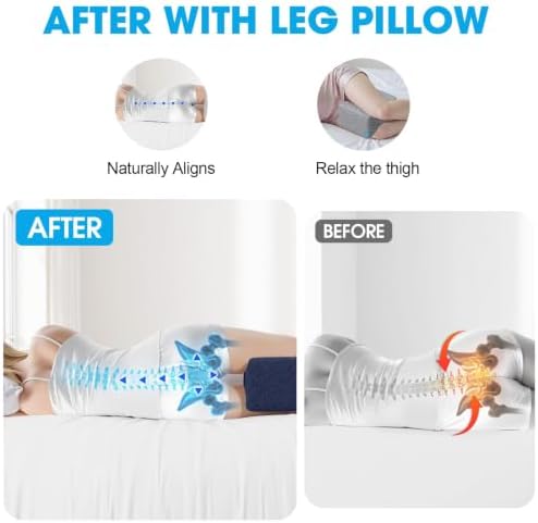 Knee Pillow for Side Sleepers, Leg Pillow - Image 7