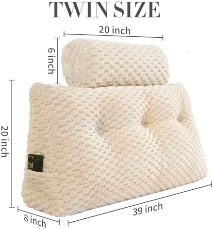EUHAMS Headboard Pillow Twin - Image 2