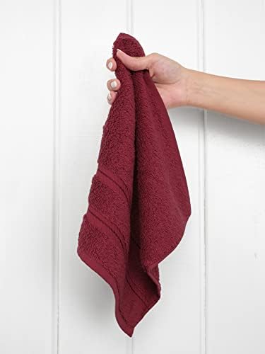 American Soft Linen 100% Cotton Luxury Turkish Towels, 4 PC Washcloth Set - Image 2