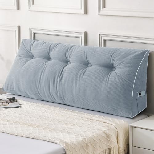 Sasttie Headboard Pillow Full, Wedge Pillow Headboard by SASTTIE