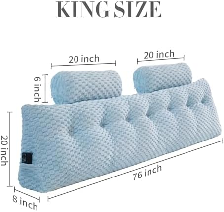 EUHAMS Headboard Pillow King - Image 2