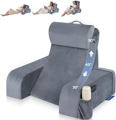 Kayfia Reading Pillow, 30-90° Stepless Adjust Angle & Height by Kayfia