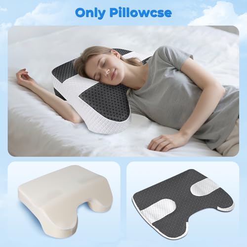 SAHEYER Side Sleeper Pillowcase, Shoulder Relief System - Image 5