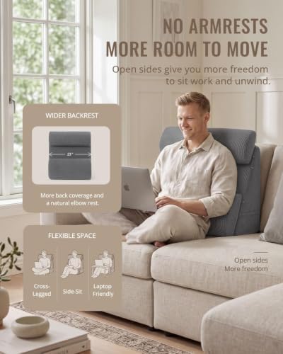 Blissful Diary Reading Pillow, Wide Backrest - Image 3