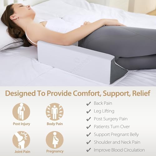 Body Positioner Wedge Pillow for Side Sleeping Support - Image 2