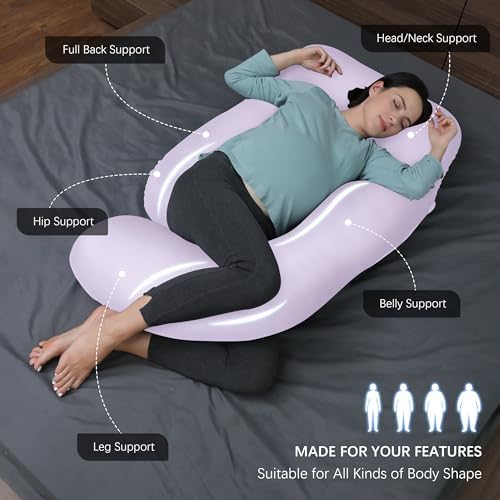 MOON PARK Pregnancy Pillows for Sleeping - Image 2