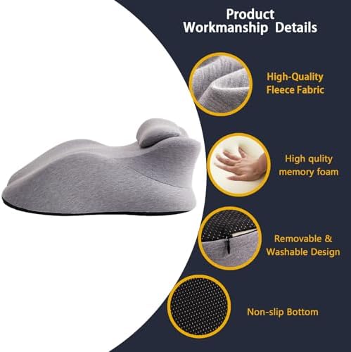 StarAneer Memory Foam Ergonomic Wedge Pillow & Reading Pillow – Orthopedic - Image 6