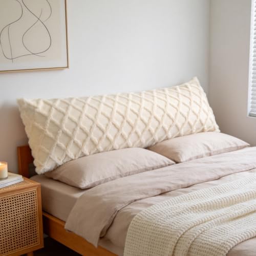 Body Pillowcase in Waffle Velvet Pattern, Suitable by Yisiziyo