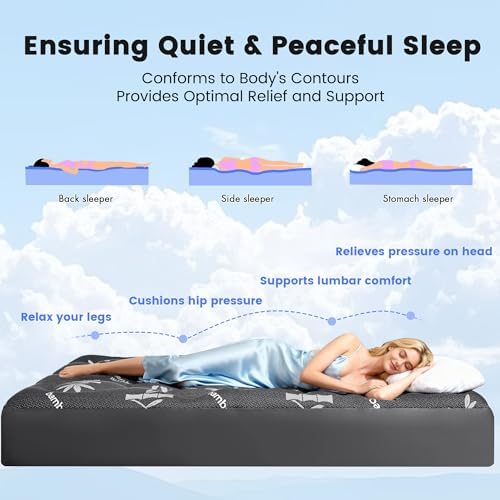 Queen Mattress Topper, Viscose Bamboo, Thick Pillow Top Mattress Pad - Image 3
