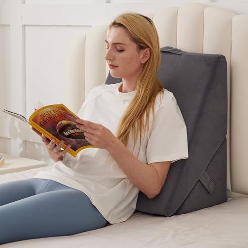 BIEEZZK Wedge Pillow, Adjustable Back Pillow by EnjoyaBetterLifeFromHere