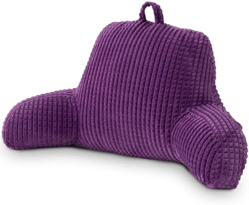 A Nice Night Purple 17" Bed Wedge Pillows by ANICENIGHT