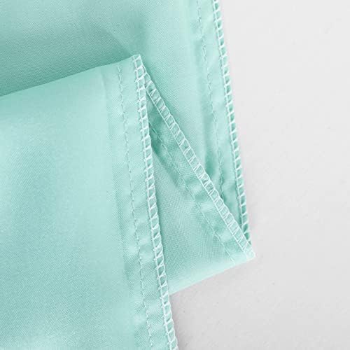 NTBAY Queen Satin Pillowcases, Light Blue - Image 5