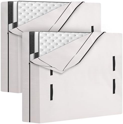 HOMESURE 2 Pack Mattress Bags for Moving and Storage by HOMESURE