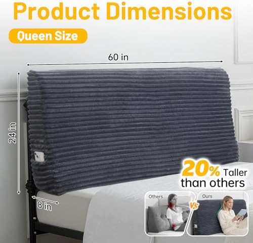 ENITYA Headboard Pillow Queen - Image 2