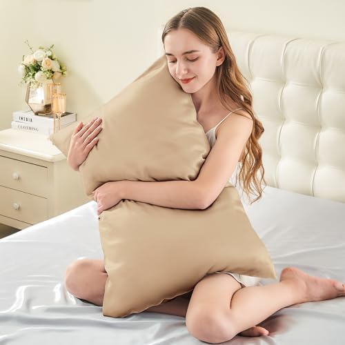 INFIIXSO Mulberry Silk Pillow Cases Standard Size - Image 3