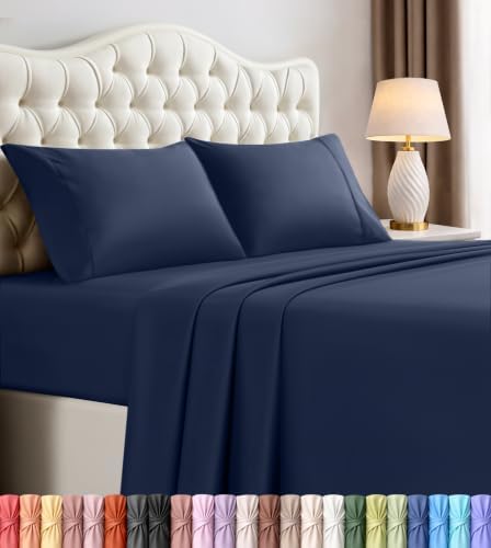 Full Sheets Set, 4 Pieces 16" Deep Pocket Hotel Luxury Bed Sheets by UTOPIABEDDING