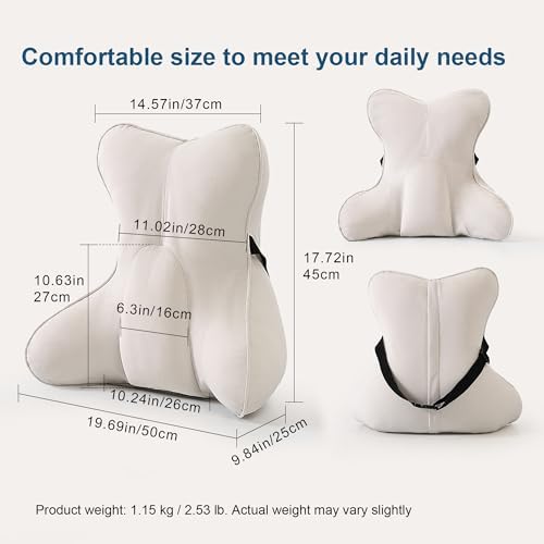 Lumbar Support Pillow – Multi-Functional Ergonomic Back Cushion - Image 2