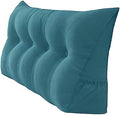Peachwell Handmade Headboard Pillow- Triangular Wedge Support Large Bolster by PEACHWELL