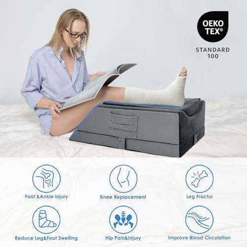 Kehangte Leg Elevation Pillows for After Surgery, Wedge Pillow, Knee Pillows - Image 5
