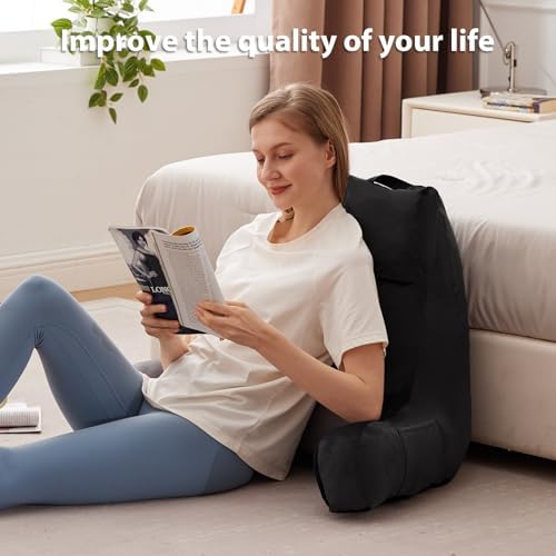 IPYNBAP Back Pillow for Bed Sitting up, Reading Pillow, 24 Inch - Image 5