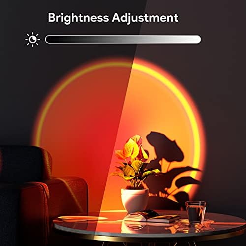 Bavcieu Sunset Lamp Projector with Remote & APP, Multicolor Night Light - Image 5