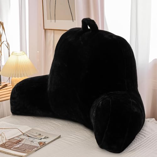 A Nice Night Black Reading Pillow by ANICENIGHT