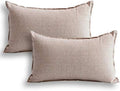 Jeanerlor 12"x20" Cotton Linen Decorative Lumber Throw Pillow Case Cushion by Jeanerlor