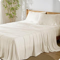 Bedsure PureWoven 100% Rayon Derived from Bamboo, Full Size Sheets by BEDSURE
