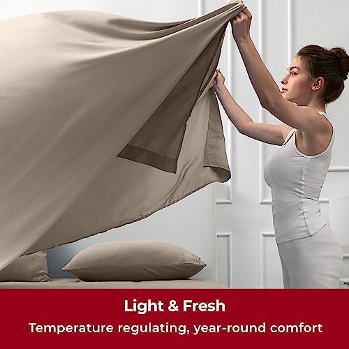 Mellanni Iconic 5-Piece, Ultra Soft Sheet Set - Image 4