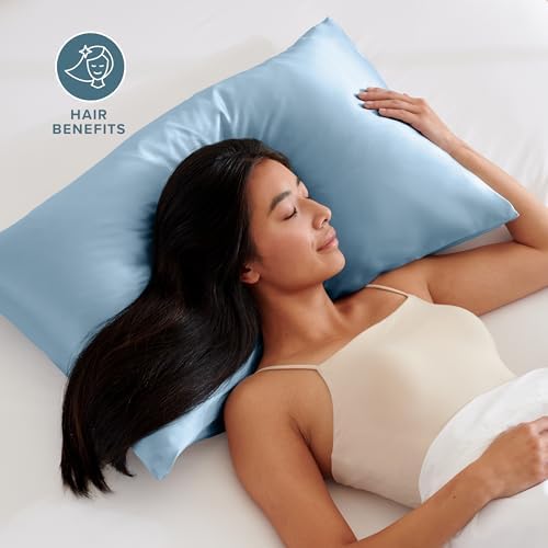 Bare Home Satin Pillowcases Envelope - Image 2