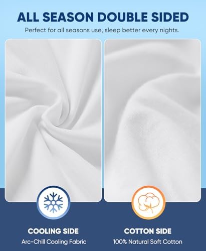 LUXEAR Cooling Pillow Cases for Hot Sleepers, Standard Size - Image 5