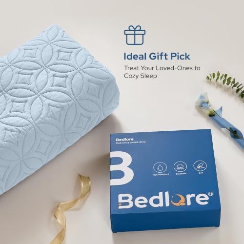 BEDLORE Waterproof Mattress Protector, Twin Size Mattress Pad - Image 5