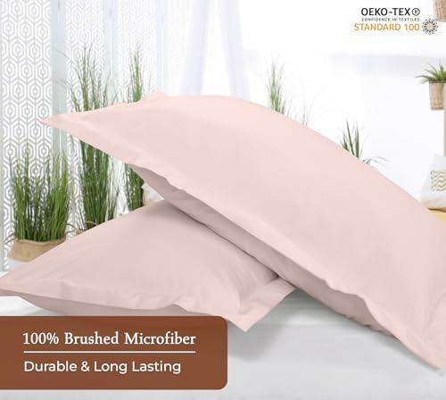 Royale Linens Microfiber King Size Pillow Shams Set of 2 - Image 4