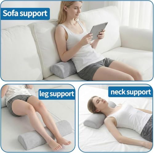 Sciatica Pain Relief Knee Back Sleeper Pillow Leg Wedge Pillows - Image 3