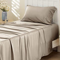 Bedsure PureWoven 100% Rayon Derived from Bamboo, Twin Bed Sheets, 3 Pieces by BEDSURE
