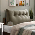 WOWMAX Headboard Pillow Full Wedge Reading Pillow by WOWMAX