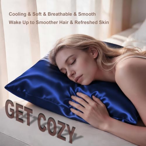 LYSHIN Silk Pillow Cases 2 Pack King Size - Image 5