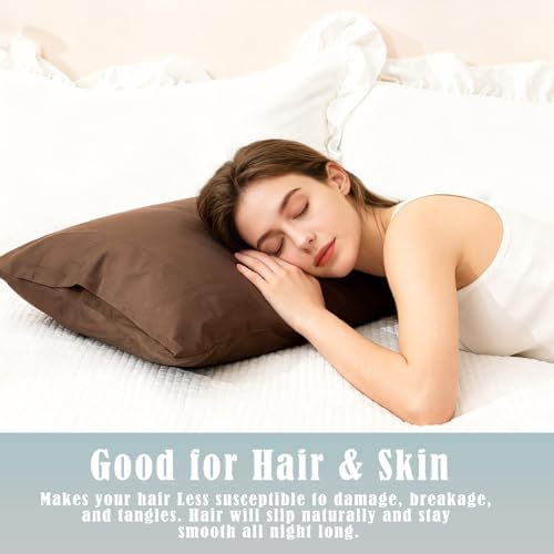 TELUS Pillow Cases Queen Size 2 Pack, Bamboo Rayon Pillowcase - Image 5