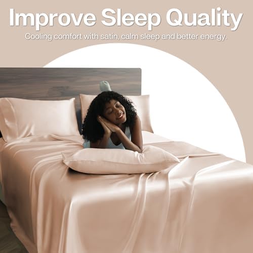 MR&HM Satin Pillowcase 2 Pack, Standard Size 20"x26" - Image 4