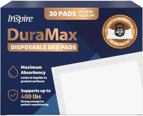 Inspire Extra Large Super Absorbent Disposable Bed Pads by Inspire