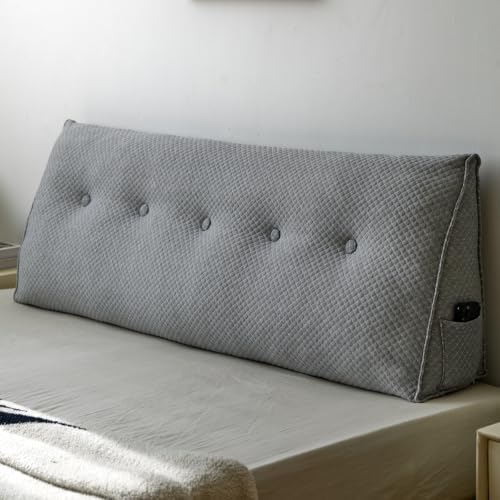 Headboard WedgePillow for Bed, Dorm ReadingPillow Support for Sitting Up - Image 7
