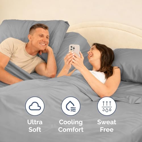 Flex Top Split Head King 4 Piece Sheet Set - Image 5