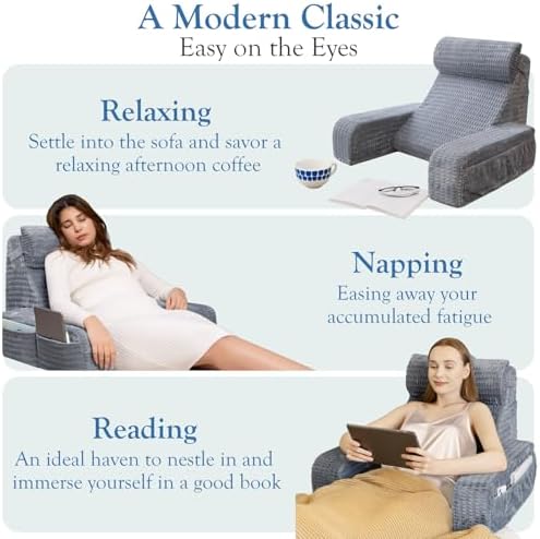 Reading Pillow for Bed Sitting Up - Image 2
